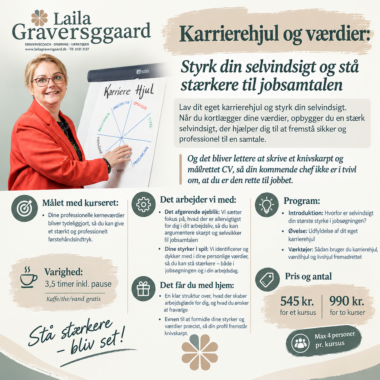 Erhvervscoach - Laila Graversgaard Karriereudvikling Sparring Coaching